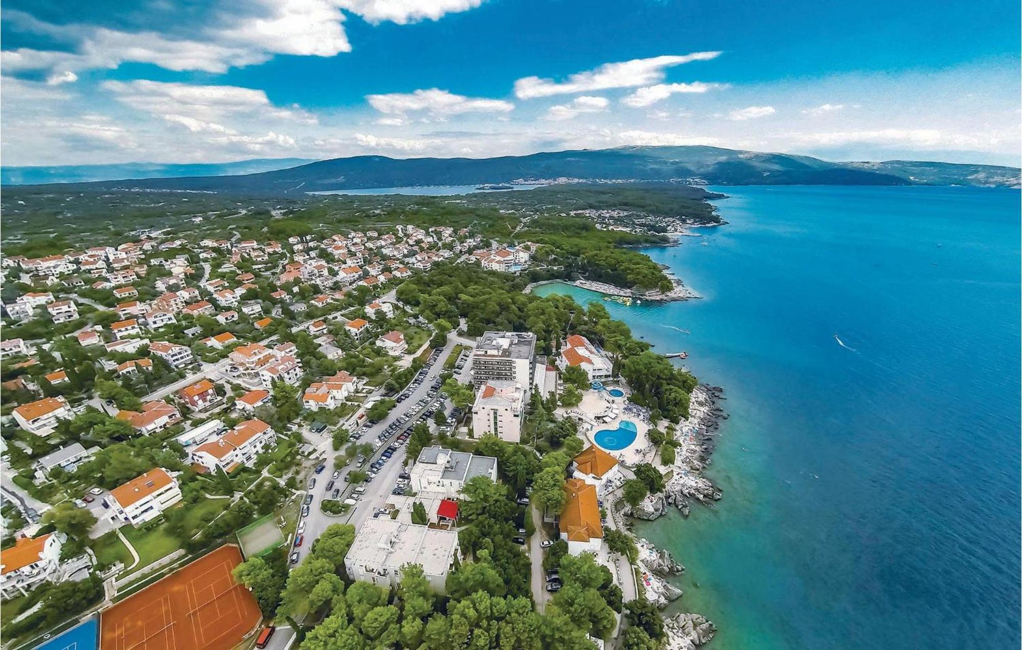 Nice Apartment In Krk With House Sea View Krk Town Exterior foto